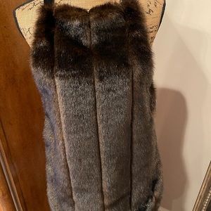 Faux Fur Apron